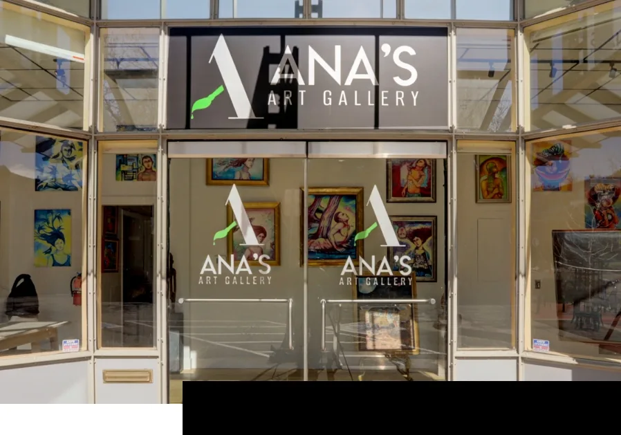 Ana's Art Gallery gallery space, view 2