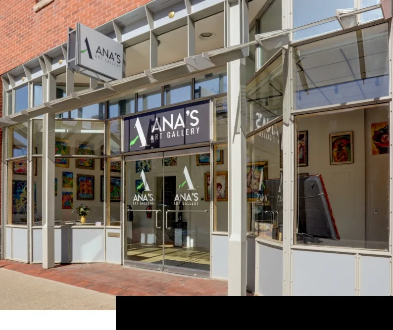 Ana's Art Gallery gallery space, view 3