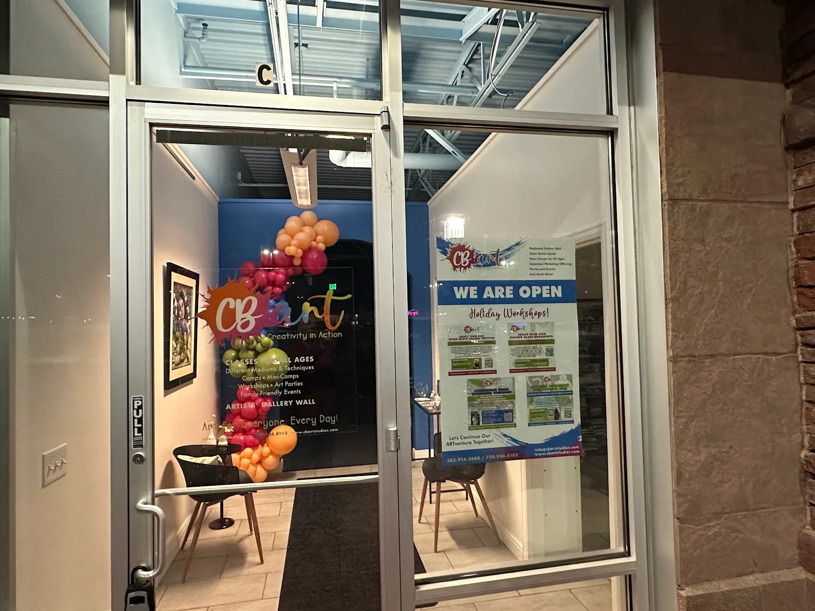 CBArt Studios gallery space, view 6
