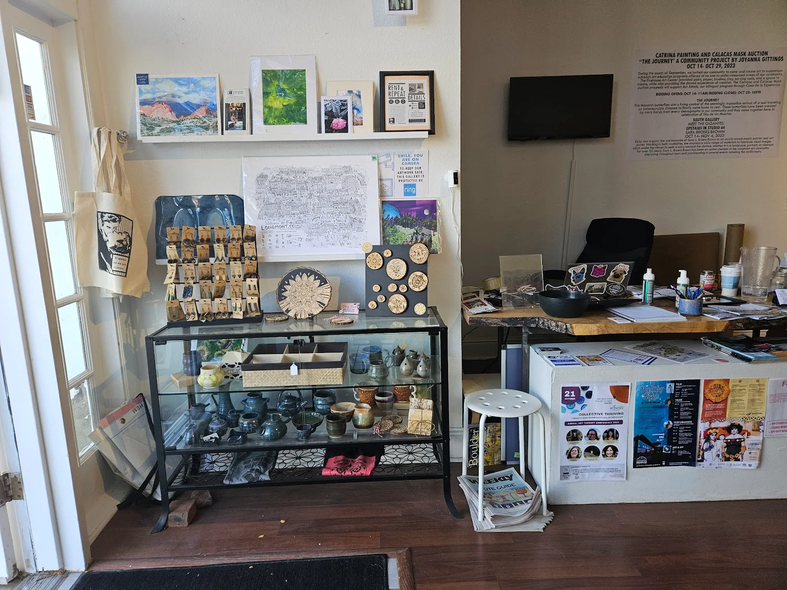 Firehouse Art Center gallery space, view 7
