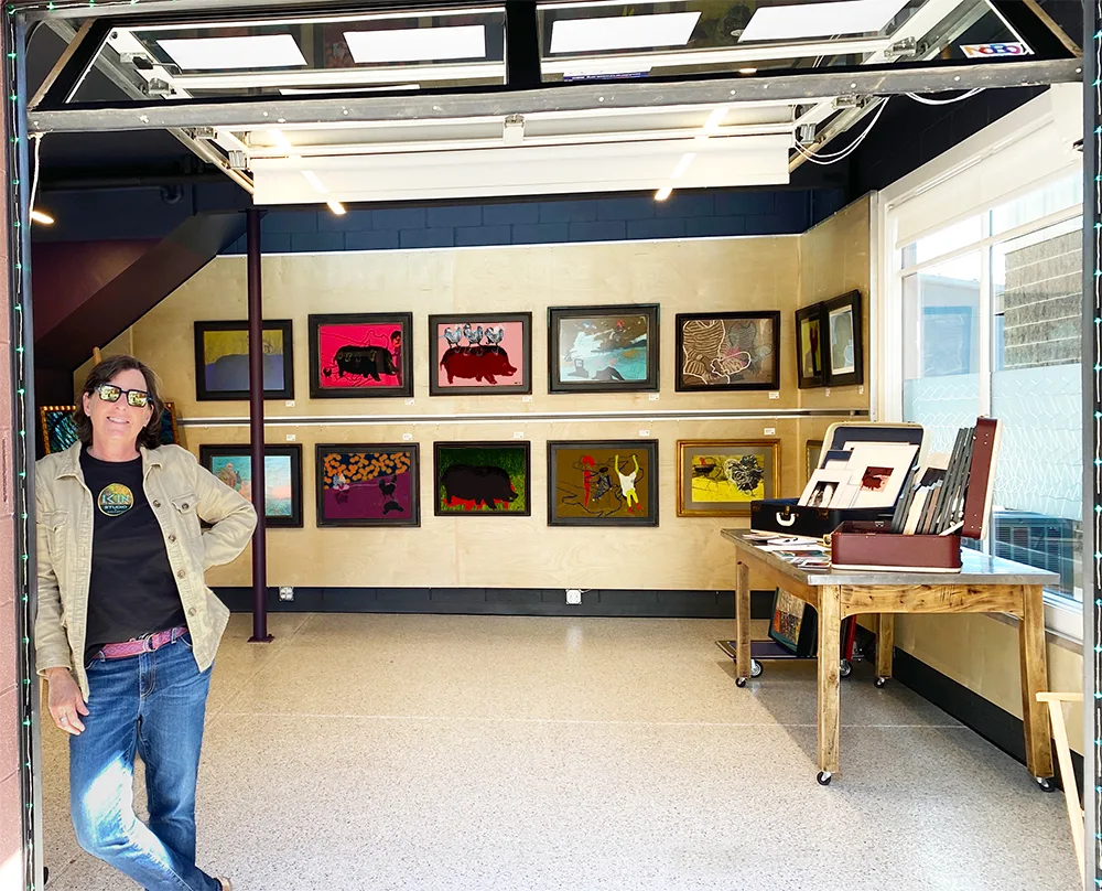Kin Studio and Gallery gallery space, view 7