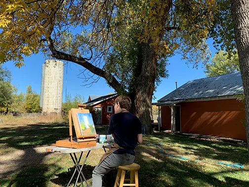 Open Window Studio gallery space, view 12