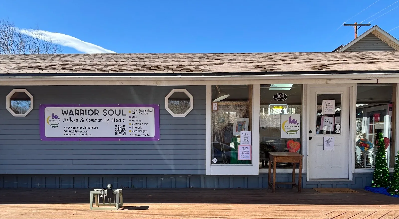 Warrior Soul Gallery & Community Studio gallery space, view 5
