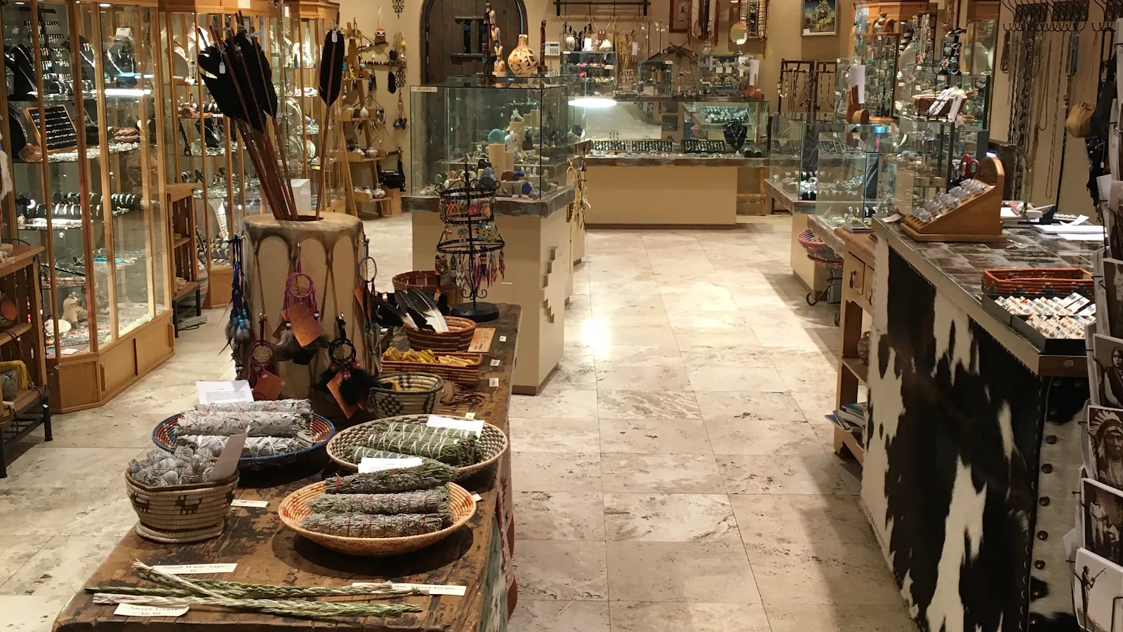 Zuni gallery space, view 2